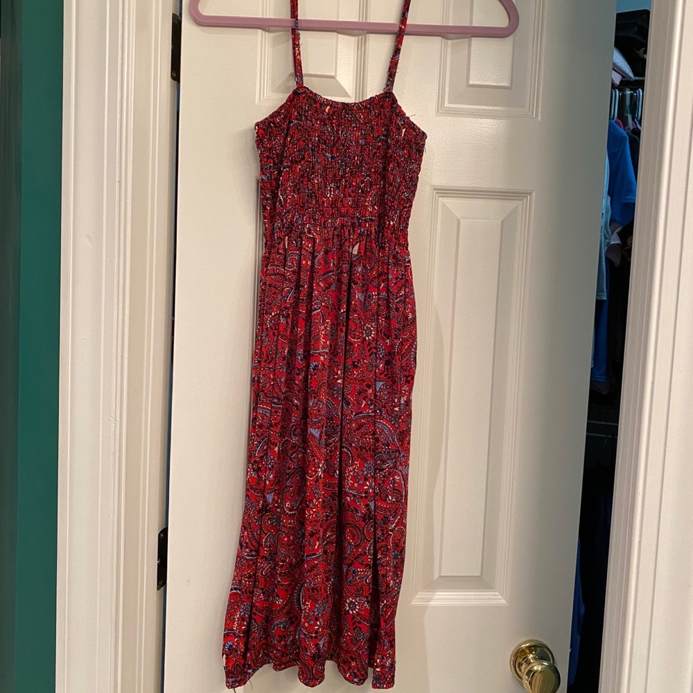 Floral bathing suit cover up